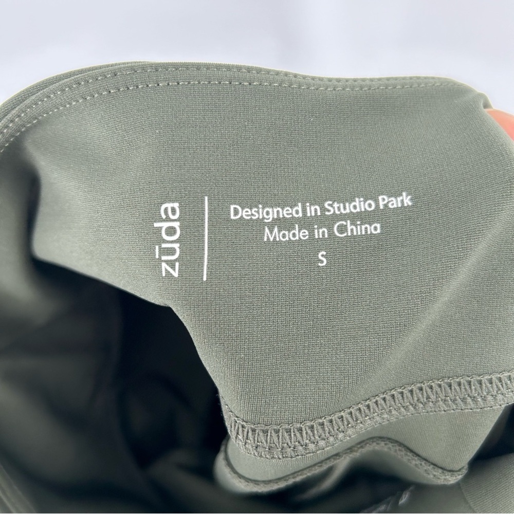 Zuda Olive Green‎ Athletic Workout Leggings Size Small - Picture 5 of 7